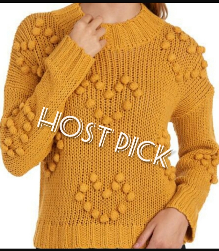 ✨💕HP💕💕 Cute heart pom pom sweater